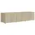 Produktbild 2 för TV-bänk sonoma-ek 120x34x30 cm spånskiva