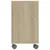 Produktbild 5 för Sidobord sonoma-ek 70x35x55 cm konstruerat trä