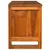 Produktbild 4 för TV-bänk 110x30x40 cm massiv teak
