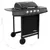 Produktbild 7 för Gasolgrill med 4 brännare svart