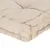 Produktbild 10 för Dyna till pallsoffa 2 st bomull beige