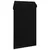 Produktbild 3 för Förvaringslåda aluminium 70x24x42 cm parallelltrapets svart