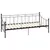 Produktbild 3 för Ram till dagbädd svart metall 90x200 cm