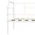 Produktbild 6 för Ram till dagbädd vit metall 90x200 cm
