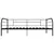 Produktbild 4 för Ram dagbädd svart metall 90x200 cm