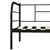 Produktbild 6 för Ram dagbädd svart metall 90x200 cm