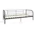 Produktbild 8 för Ram dagbädd svart metall 90x200 cm