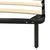 Produktbild 6 för Sängram svart metall 100x200 cm