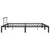 Produktbild 4 för Sängram svart metall 200x200 cm