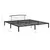 Produktbild 7 för Sängram svart metall 200x200 cm
