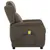 Produktbild 3 för Massagefåtölj taupe tyg