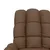 Produktbild 7 för Reclinerfåtölj brun tyg
