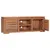 Produktbild 5 för TV-bänk 110x30x40 cm massiv teak