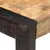 Produktbild 4 för Matbord 120x60x76 cm massivt grovt mangoträ