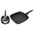 Produktbild 2 för Excellent Houseware Grillpanna 26x26x4,5 cm smidd aluminium 