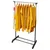 Produktbild 5 för Storage solutions Klädställ med hjul justerbar 80x42x(90-165) cm