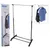 Produktbild 8 för Storage solutions Klädställ med hjul justerbar 80x42x(90-165) cm