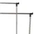 Produktbild 3 för Storage solutions Klädställ med hjul justerbart 80x42x(90-160) cm