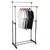 Produktbild 5 för Storage solutions Klädställ med hjul justerbart 80x42x(90-160) cm