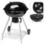 Produktbild 3 för ProGarden Kolgrill på hjul 56 cm svart