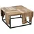 Produktbild 2 för Ambiance Sidobord teak 65x65x35 cm