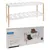 Produktbild 3 för Storage solutions Skoställ med 2 nivåer 70x26x36 cm