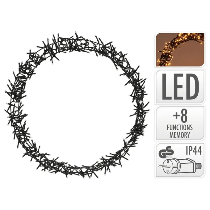 Ambiance Julkrans med 400 LED 48 cm