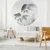 Produktbild 3 för WallArt Tapet cirkelformad Two Goldfish 190 cm