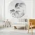 Produktbild 3 för WallArt Tapet cirkelformad Two Goldfish 142,5 cm
