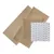 Produktbild 3 för WallArt Läderplattor Borret sandbeige 32 st