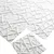 Produktbild 4 för WallArt Väggpanel 3D Olivia 12 st GA-WA26