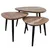 Produktbild 2 för HSM Collection Soffbord set 3 delar Acacia