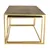 Produktbild 4 för HSM Collection Soffbord set 2 delar fyrkantig guld