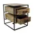 Produktbild 2 för HSM Collection Soffbord Blackwell 40x45x50 cm