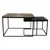 Produktbild 4 för HSM Collection Soffbord set 2 delar Fletcher