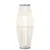 Produktbild 2 för Taklampa vit pil 40 W 23x55 cm oval E27