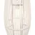 Produktbild 3 för Taklampa vit pil 40 W 23x55 cm oval E27