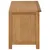 Produktbild 3 för Skohylla 90x37x45 cm massiv ek