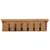 Produktbild 2 för Hatthylla 60x16x16 cm massiv ek