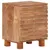 Produktbild 11 för Sängbord 40x35x51 cm massivt mangoträ