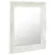 Produktbild 2 för Väggspegel barockstil 50x60 cm vit