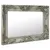 Produktbild 2 för Väggspegel barockstil 60x40 cm silver