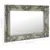 Produktbild 6 för Väggspegel barockstil 60x40 cm silver