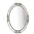 Produktbild 6 för Väggspegel barockstil 50x70 cm silver