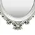 Produktbild 3 för Väggspegel slottsstil 56x76 cm silver