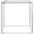 Produktbild 2 för Soffbord silver 55x55x55 cm rostfritt stål och glas