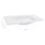 Produktbild 7 för Inbyggt handfat 800x460x130 mm SMC vit