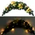 Produktbild 3 för Julbåge med LED grön 90 cm PVC