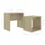 Produktbild 6 för Soffbord set sonoma-ek 48x30x45 cm konstruerat trä