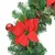 Produktbild 5 för Julkrans med lysdioder grön 60 cm PVC